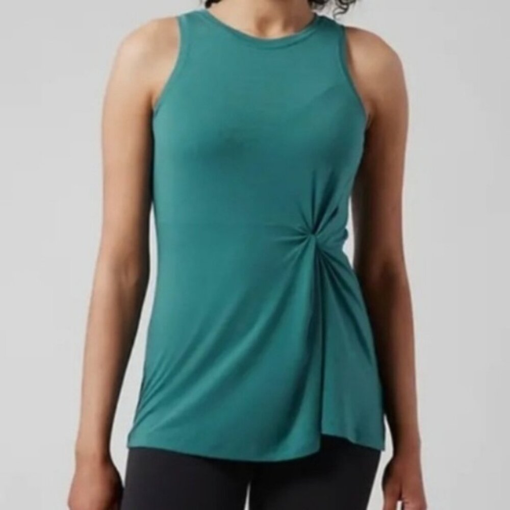 Athleta Radiate side twist tank size Large